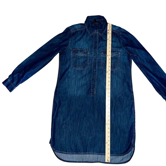 White House Black Market Chambray Dress size 8 - Picture 9 of 9